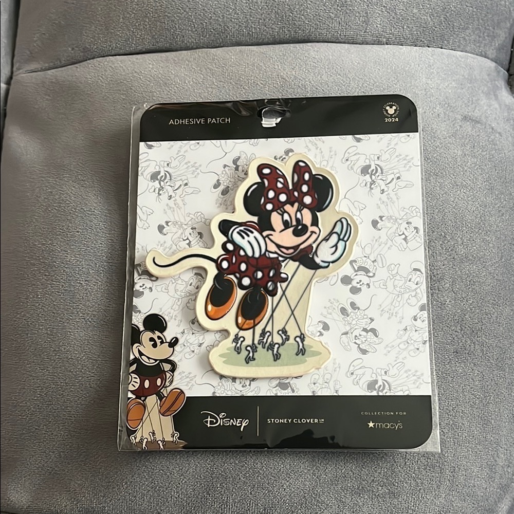 “Disney- Stoney Clover Minnie Mouse patch”